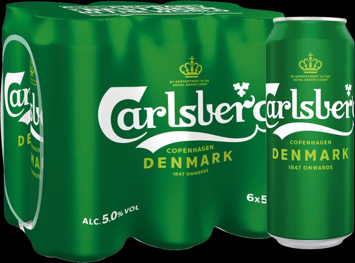Produktbild Carlsberg Bier (6 x 50 cl)
