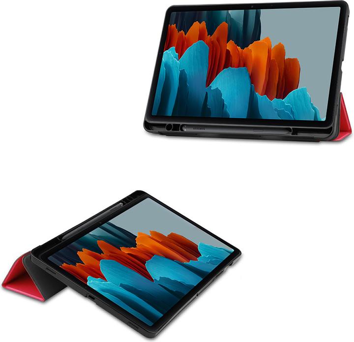 Produktbild Cazy Premium Smart Hülle Kompatibel mit Samsung Galaxy Tab S7 - Schutz Etui Hülle mit Stifthalter - (Galaxy Tab S7)