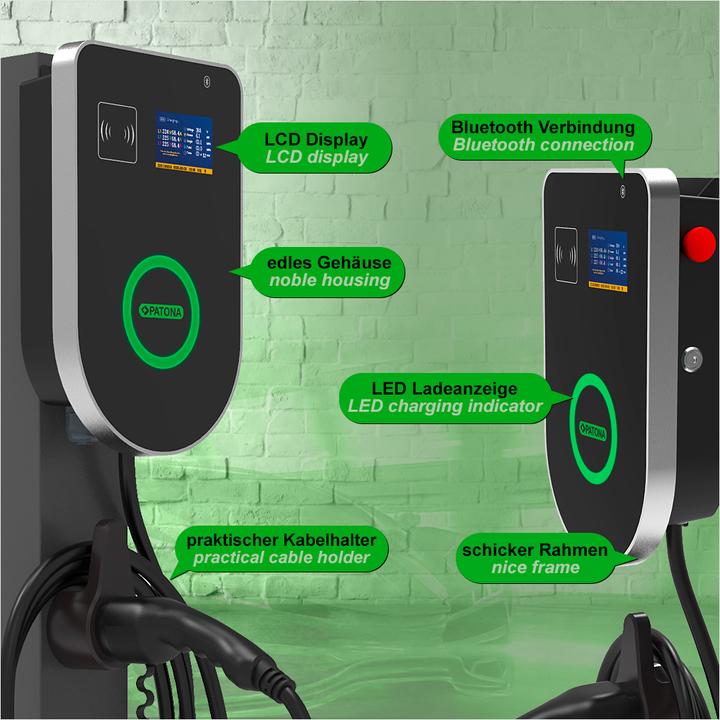 Produktbild Patona Premium Wallbox WB1-11 App (Typ 2, 11 kW, 16 A)