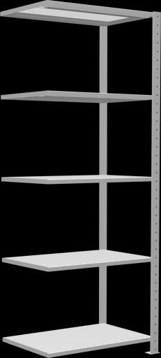 Actual product image Schulte Lagertechnik MULTIplus250 boltless add-on bay system with length bolts
