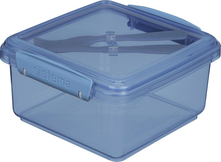 Image du produit Sistema Lunchbox plus couteau & fourchette 1,2 l 1 pièce