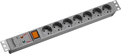 Produktbild Bachmann Verlängerungsschnur (Rack (7 x, CEE 7/4, 2 m)