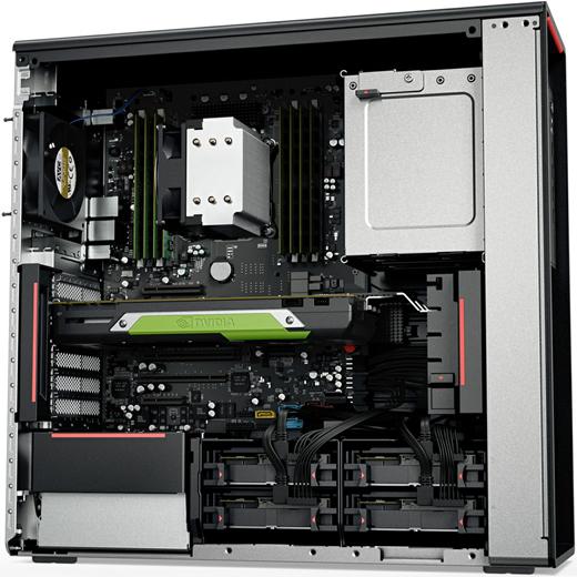 Produktbild Lenovo ThinkStation P520 30BE (Intel Xeon W-2225, 16 GB, 512 GB)