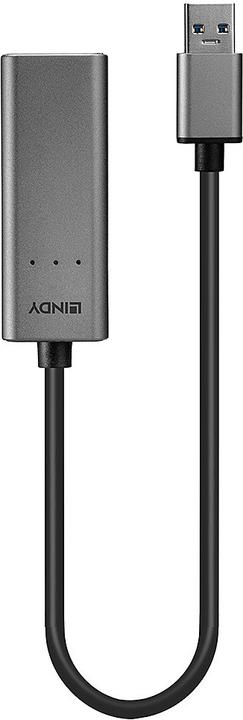 Actual product image Lindy USB 3.0 to 2.5G Ethernet Converter 2.5 Gigabit Ethernet connection to the network (USB 3.0, RJ45 2.5 Gigabit Ethernet (1x))