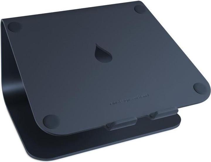 Actual product image Raindesign mStand Laptop Stand midnight 26,5cm support surface ergonomic table stand aluminium MacBook