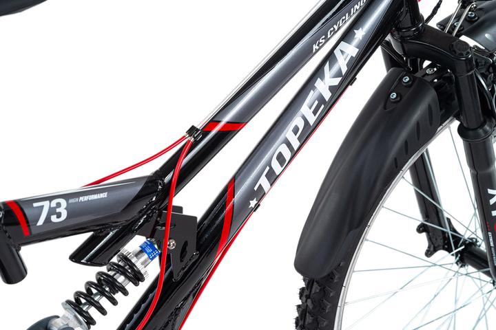 Actual product image KS Cycling Mountain bike Fully ATB 26" Topeka (48 cm)