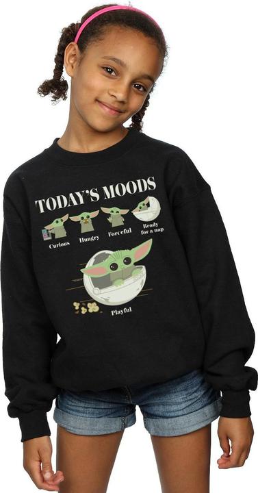 Produktbild Star Wars The Mandalorian The Child Moods Sweatshirt Mädchen (140, 146)