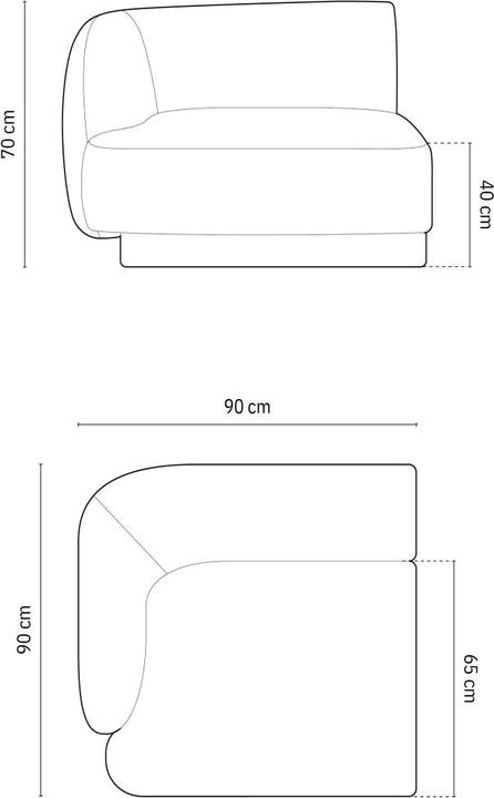 Produktbild Micadoni Miley (2-Sitzer, 3-Sitzer, 4-Sitzer)