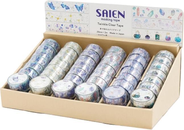 Produktbild MT Klebeband Masking Tape Saien funkelnd transparent (20 mm)