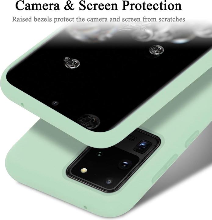 Immagine prodotto Cadorabo Copertura della cassa del silicone liquido TPU (Samsung Galaxy S20 Ultra)