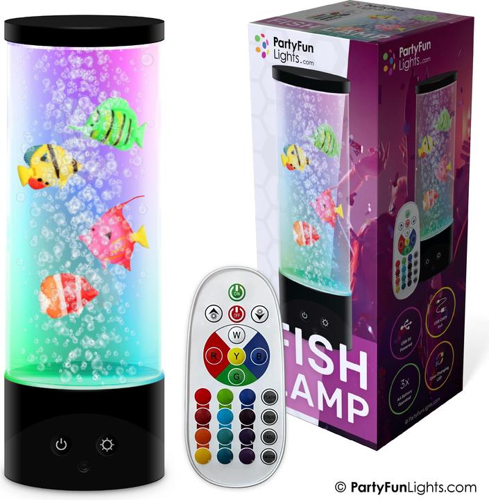 Produktbild PartyFun Lights Party Fun Lights - Fishing lamp with remote control - H: 28cm (605404)