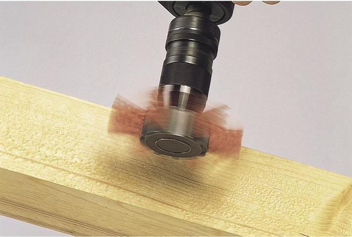 Actual product image wolfcraft wolfcraft 1 nylon wire fan bit. S=6-ct. ø100x20mm (80)