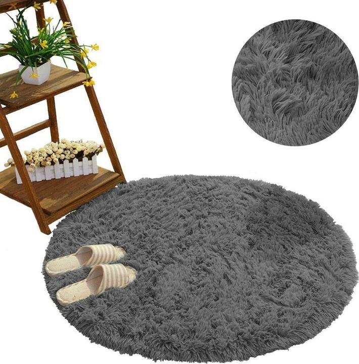 Immagine prodotto Strado Tappeto rotondo Shaggy 300x300 GreyNight (grigio) universale (Ø 300 cm)