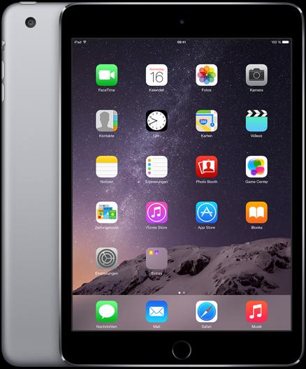 Apple iPad mini 3 (4G, 7.90", 128 GB, Space Gray)