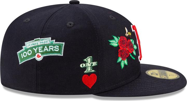 Produktbild New Era 59Fifty Cap - MULTI GRAPHIC Boston Red Sox - 7 5/8 (7 5/8)