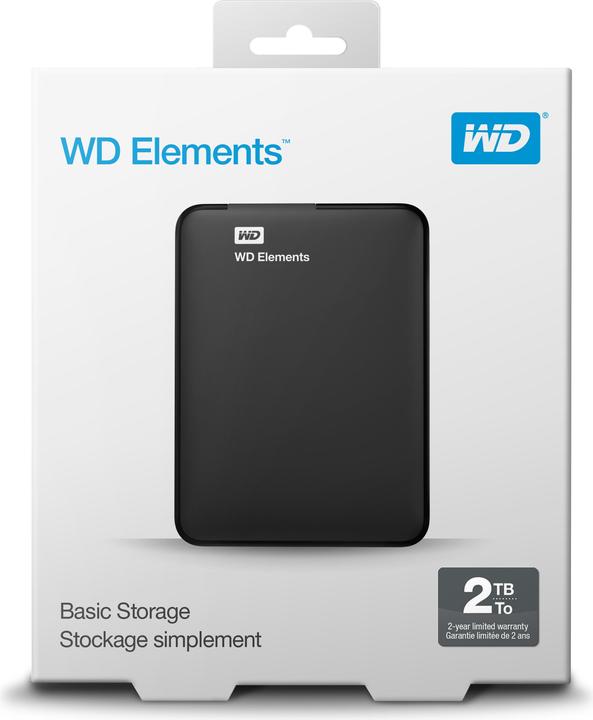 Image du produit WD Elements Portable USB3.0 2TB (2 To)