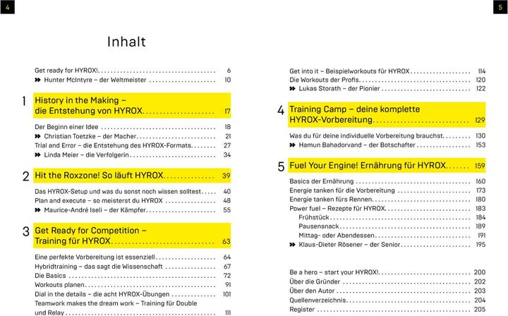 Actual product image Hyrox – das Fitnessrace für jeden (German, Hyrox, 2023)