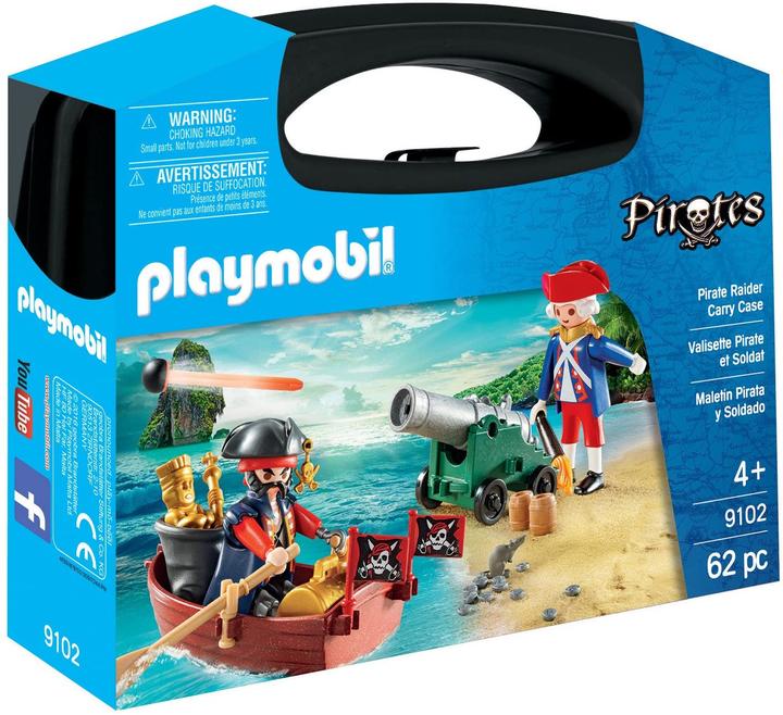 Playmobil Piraten-Räuber-Transportkoffer (9102, Playmobil Pirates)