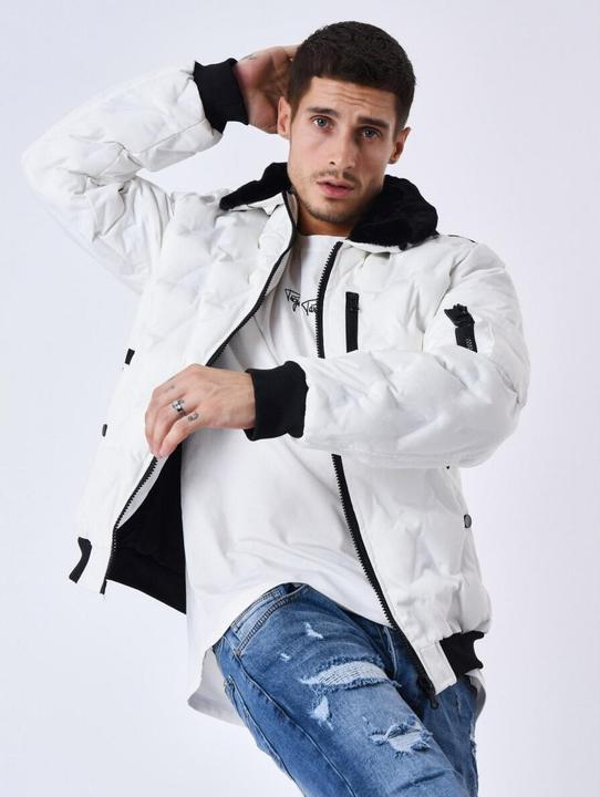 Produktbild Project X Paris daunenjacke mit fliegerkragen und pelzbesatz (XL)
