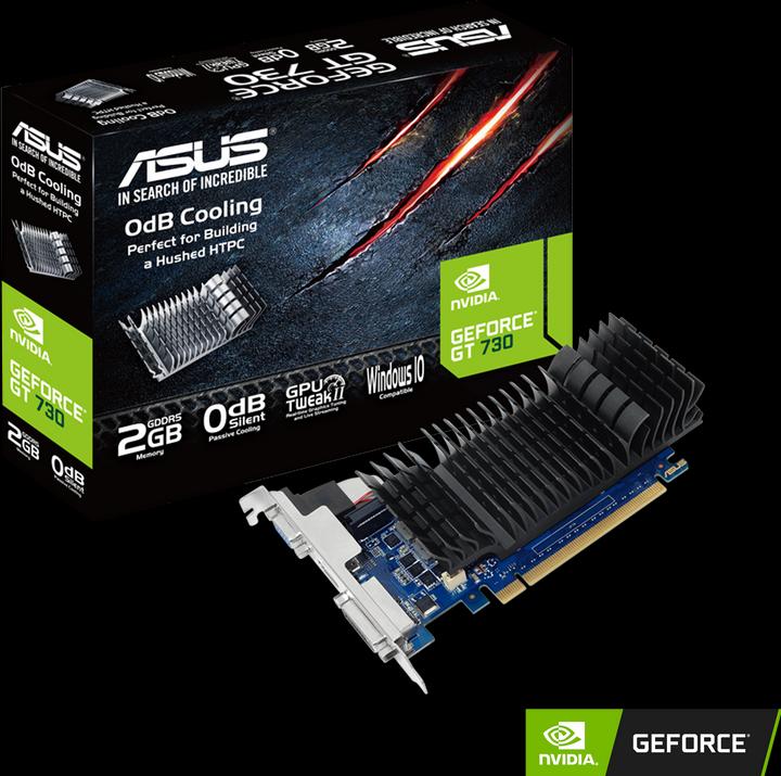 Produktbild ASUS GeForce GT 730 Silent (2 GB)