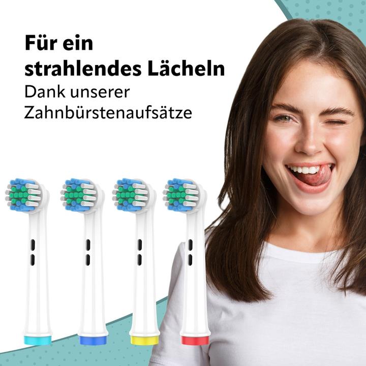 Produktbild Ora-Care Ersatzbürsten kompatibel mit Oral-B Wide-Angle-Clean 8er Pack (8 x)