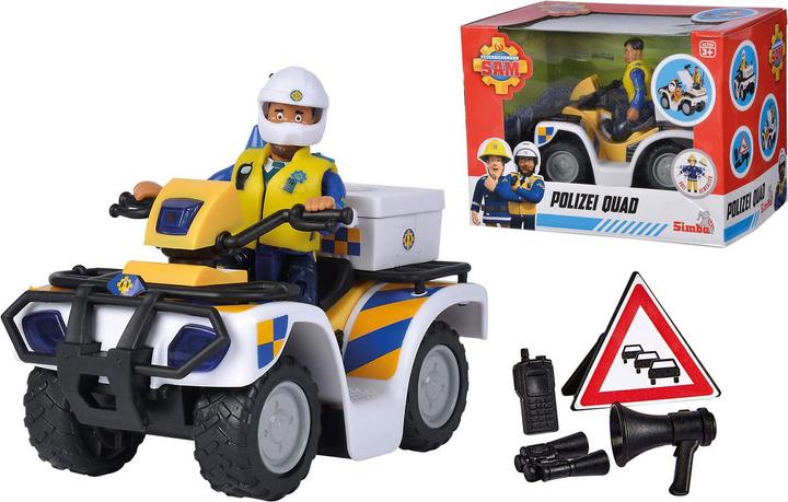 Actual product image Simba Police quad