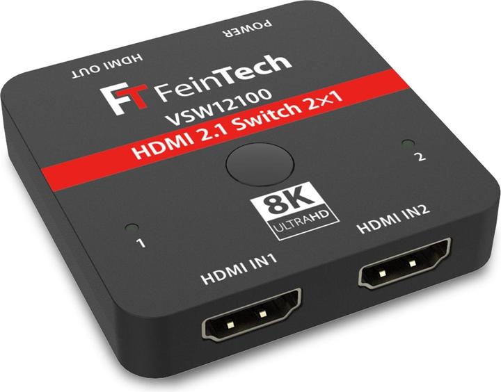 Produktbild FeinTech VSW12100 HDMI 2.1 Switch 2 In 1 Out | Auto-Switching