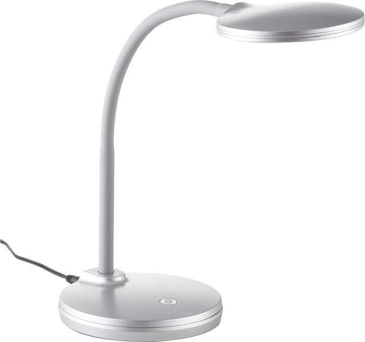 Actual product image Nino Leuchten Carmen 52290102 silver LED table lamp 3.2W (260 lm)