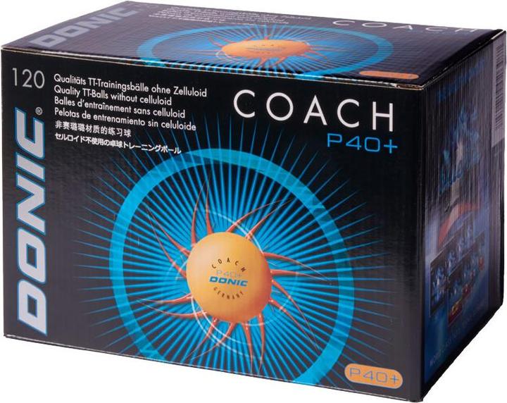 Image du produit Donic Coach P-40+ (120 pcs)