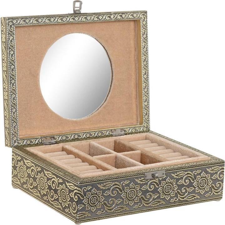 Produktbild Esprit Box-Schmuckkästchen Home Weiss Champagner Holz Aluminium 22,5 x 17,5 x 7,6 cm
