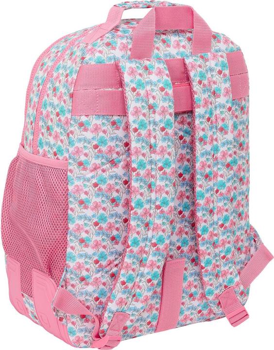 Actual product image Moose School backpack Moss Flores Colourful 32 x 42 x 15 cm