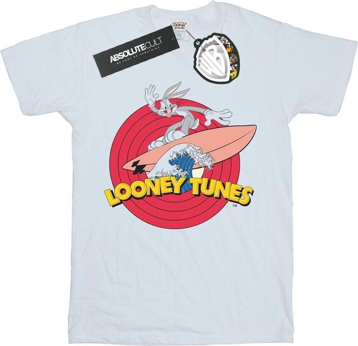Actual product image Looney Tunes Mens Bugs Bunny Surfing T-Shirt (3XL)