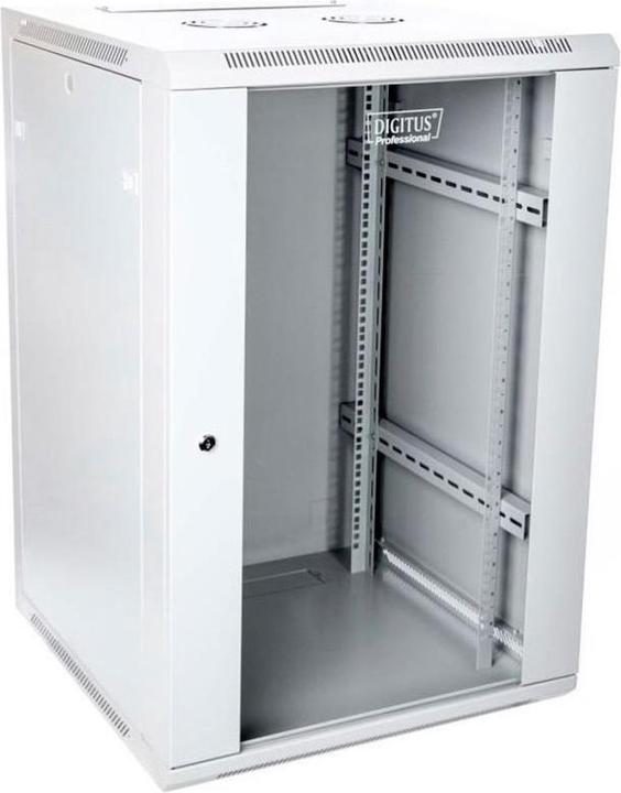 Actual product image Digitus Wallmount cabinet 15U, 600x600 (15 RU, 19 inch rack)