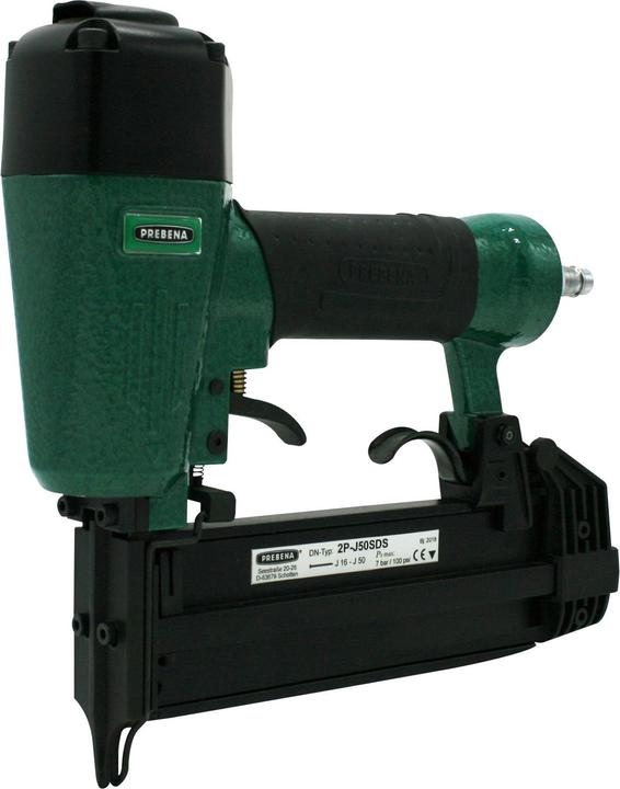 Prebena 2P-J50SDS Luftdruck Druckluftnagler 5-7 bar im Transportkoffer