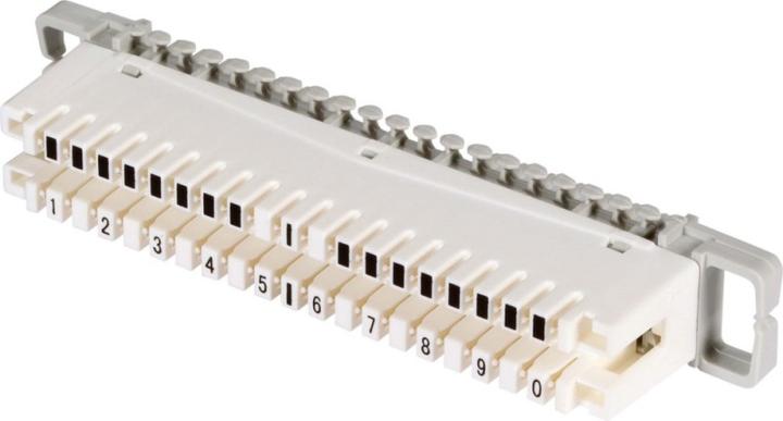 Image du produit EFB Elektronik Barrette de séparation LSA 2/10zu 10DA avec code couleur (0.10 m)