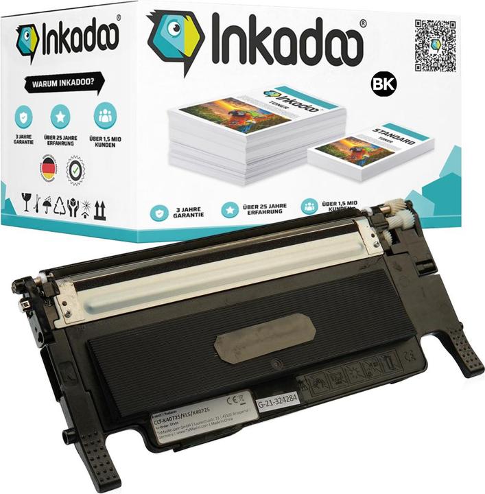 Actual product image Inkadoo Compatible toner for Samsung CLT-P4072C/ELS / P4072C CLX-3180 3185 FW 3185 CLP-325 (FC)