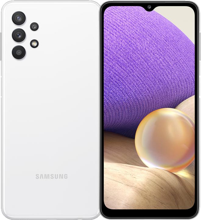 Produktbild Samsung Galaxy A32 5G (128 GB, Awesome White, 6.50", Dual SIM, 48 Mpx, 5G)