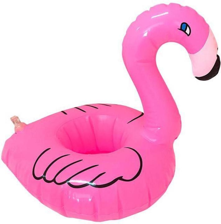 Actual product image JTI Inflatable cup holder - Flamingo