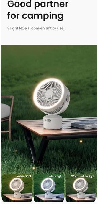 Produktbild Usams Ventilator mit Licht
