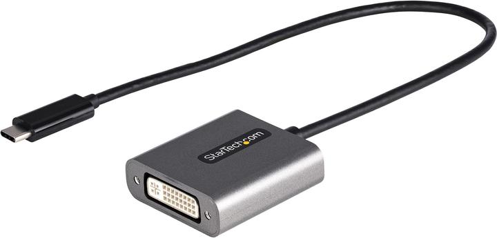Produktbild StarTech USB-C auf DVI Adapter - 0p - USB-C zu DVI-D - USB-C Dongle - USB Typ C auf DVI Monitoradapter - (USB Typ-C, 38 cm)