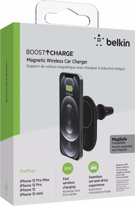 Produktbild Belkin Magnetic Wireless Car Charger with MagSafe