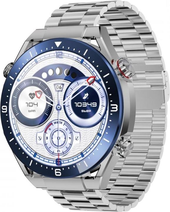 Image du produit Maxcom SMARTWATCH ECOWATCH EW01 ORANGE 1,52 HD/360X360/400mAh/7-20 DIAS/BT CALLS/BLE 5.2 EW01SB (51 mm)