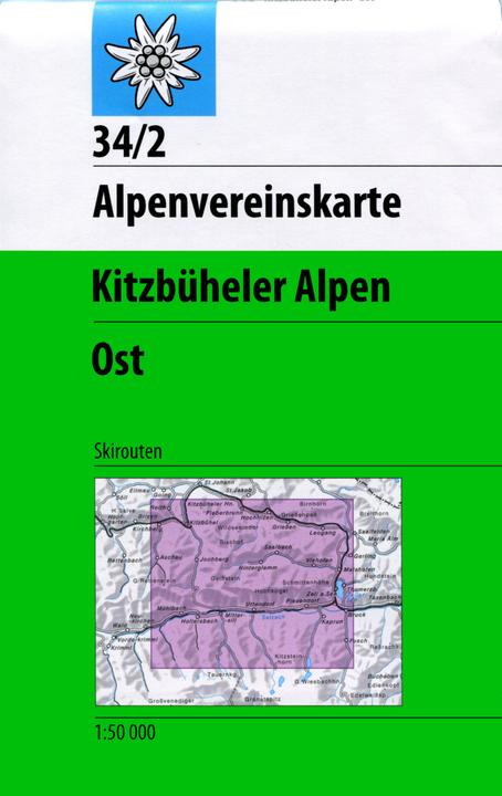 Actual product image Kitzbühel Alps East 342 Ski