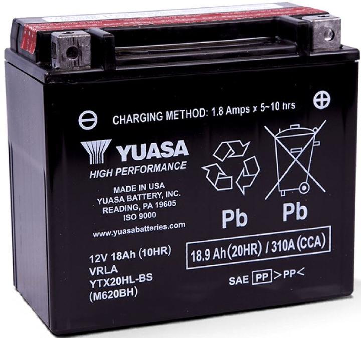 Image du produit Yuasa YTX20HL-BS (12 V, 18.90 Ah, 310 A)