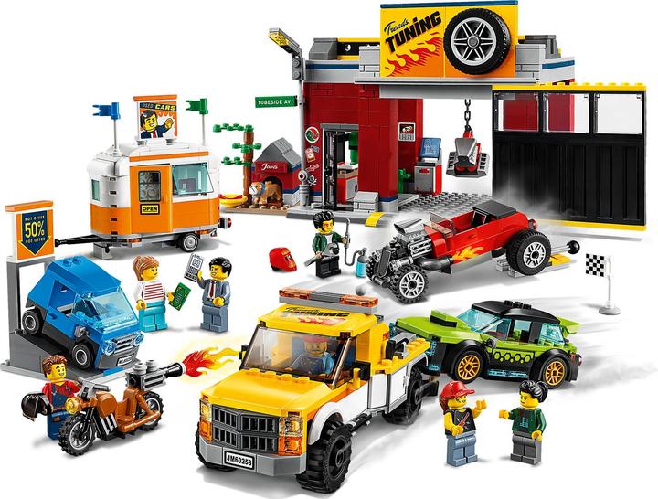 Image du produit LEGO Atelier Tuning (60258, LEGO City)