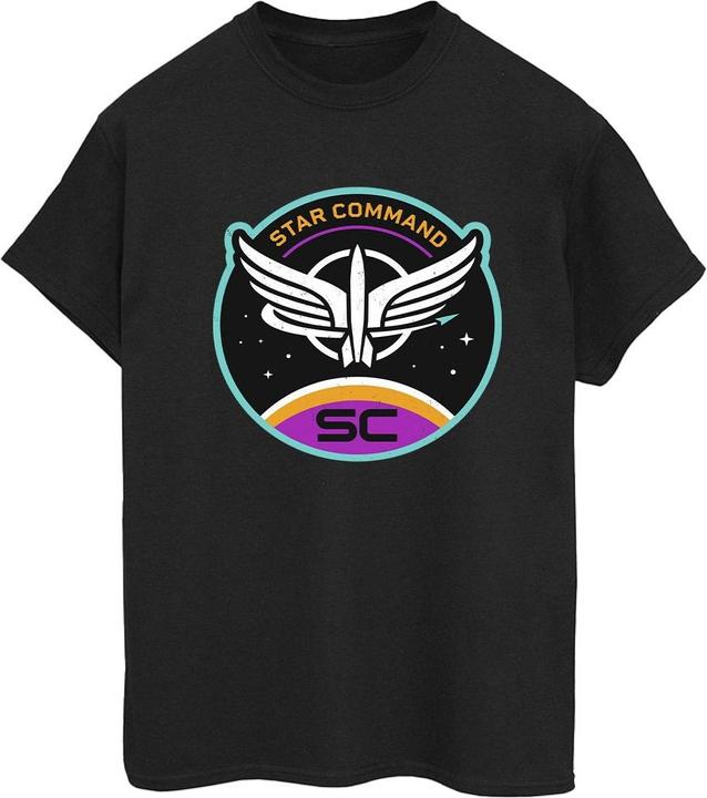 Immagine prodotto Disney Lightyear Star Command Circle Maglietta Ampia Donna (S)