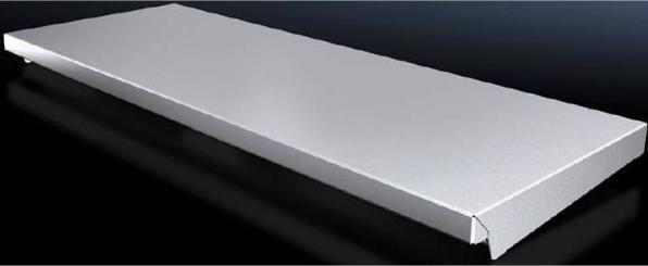 Actual product image Rittal AX 2475.010 Rain hood (L x W) 800 mm x 300 mm stainless steel 1 pc.