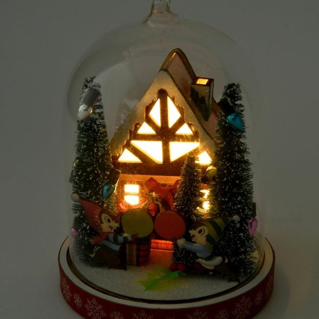 Actual product image Disney Chip & Dale ornament with lights Christmas (1 -part)