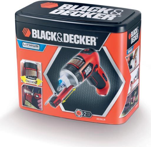 Produktbild Black & Decker AutoSelect Schrauber mit Teleskop-Schraubenhalter Li-Ion (Akkubetrieb)