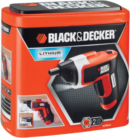 Produktbild Black & Decker Kompakt Lithium-Ionen (Akkubetrieb)